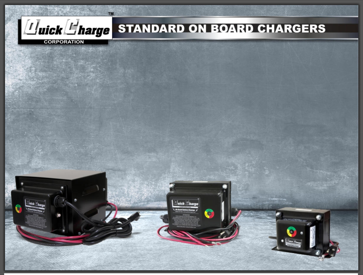 On board battery chargers