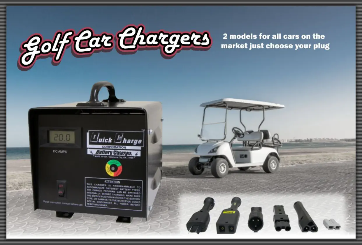 golf cart battery charger, golf car battery charger